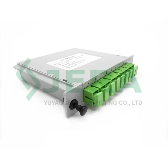 FTTH cassette PLC splitter 1×8 SC/APC