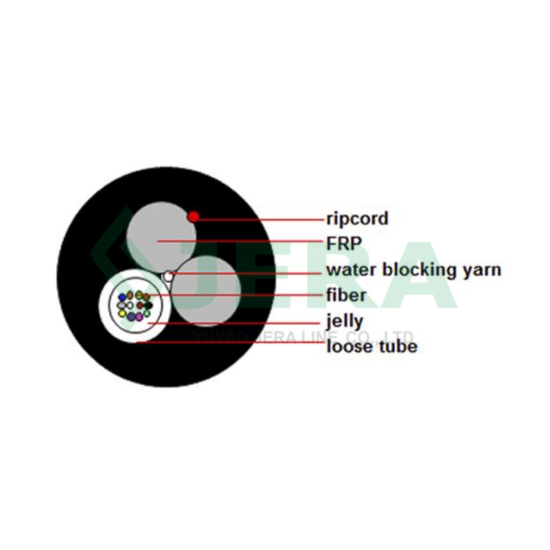 ASU Fiber Optic Cable ASU, 6 fibers