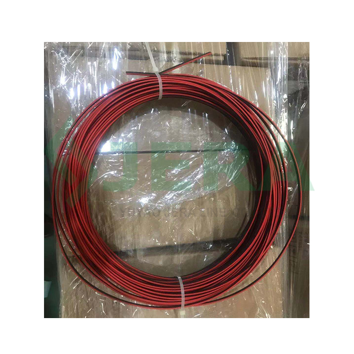 Red strip FO drop cable, 4 fibers