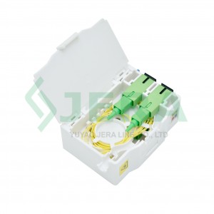 FTTH 4 Core DIN Rail Terminal ATB-D4-SC